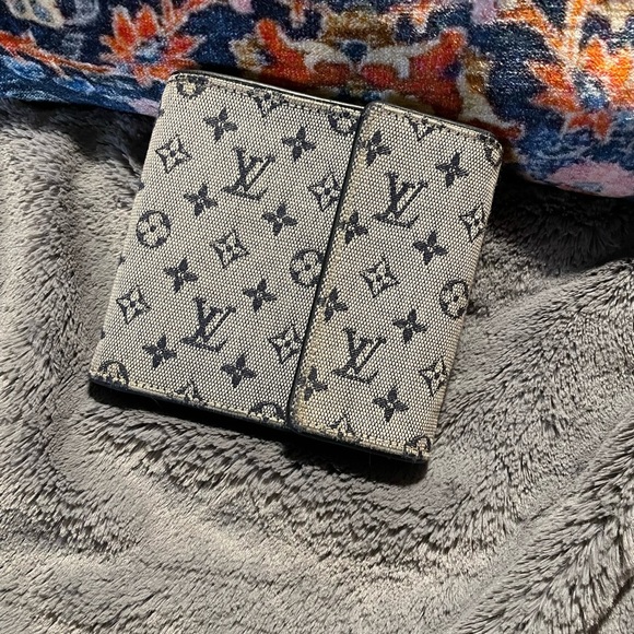 Louis Vuitton Mini Lin Porte-Billets Compact Wallet TH0032 - AS IS - Picture 1 of 14